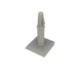 PCB Support Base, 8.7mm, 6.4mm, Polyamide 6.6 (PA6.6), 50 ST